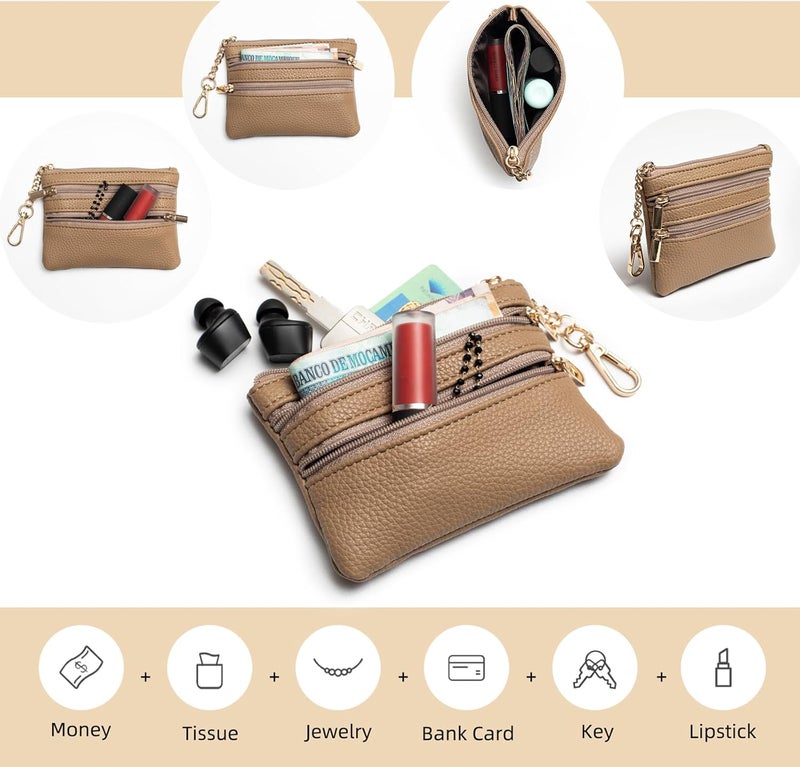 CUEDM Cell Phone Lanyard Crossbody,Adjustable Cell Phone Strap with Wristlet,Clip and Go Strap for Phone with Wallet - Image 5